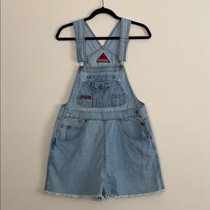 Vintage No boundaries overall shorts size M